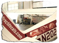 aircraft graphics, tail numbers