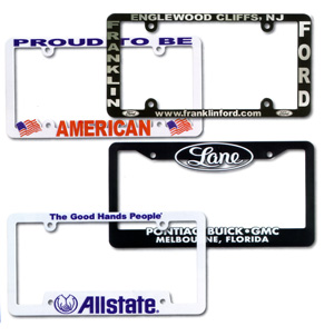 License plate frames